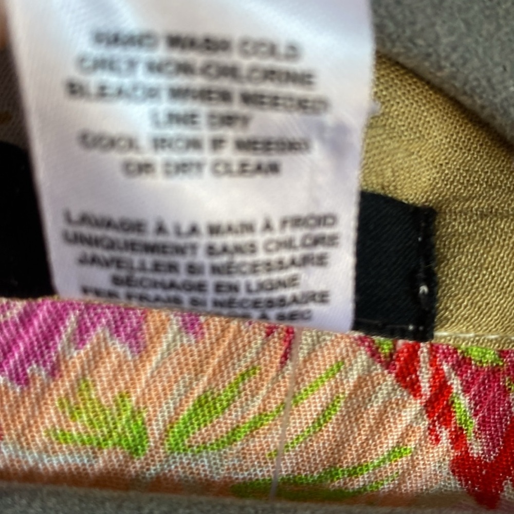 SAACHI NWT Embroidered Floral Print Maxi CoverUp  Kaftan Duster O/S - Picture 12 of 15